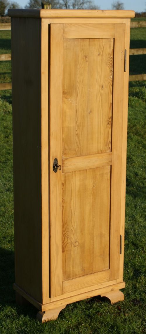 a fine antique german stripped pine cupboard