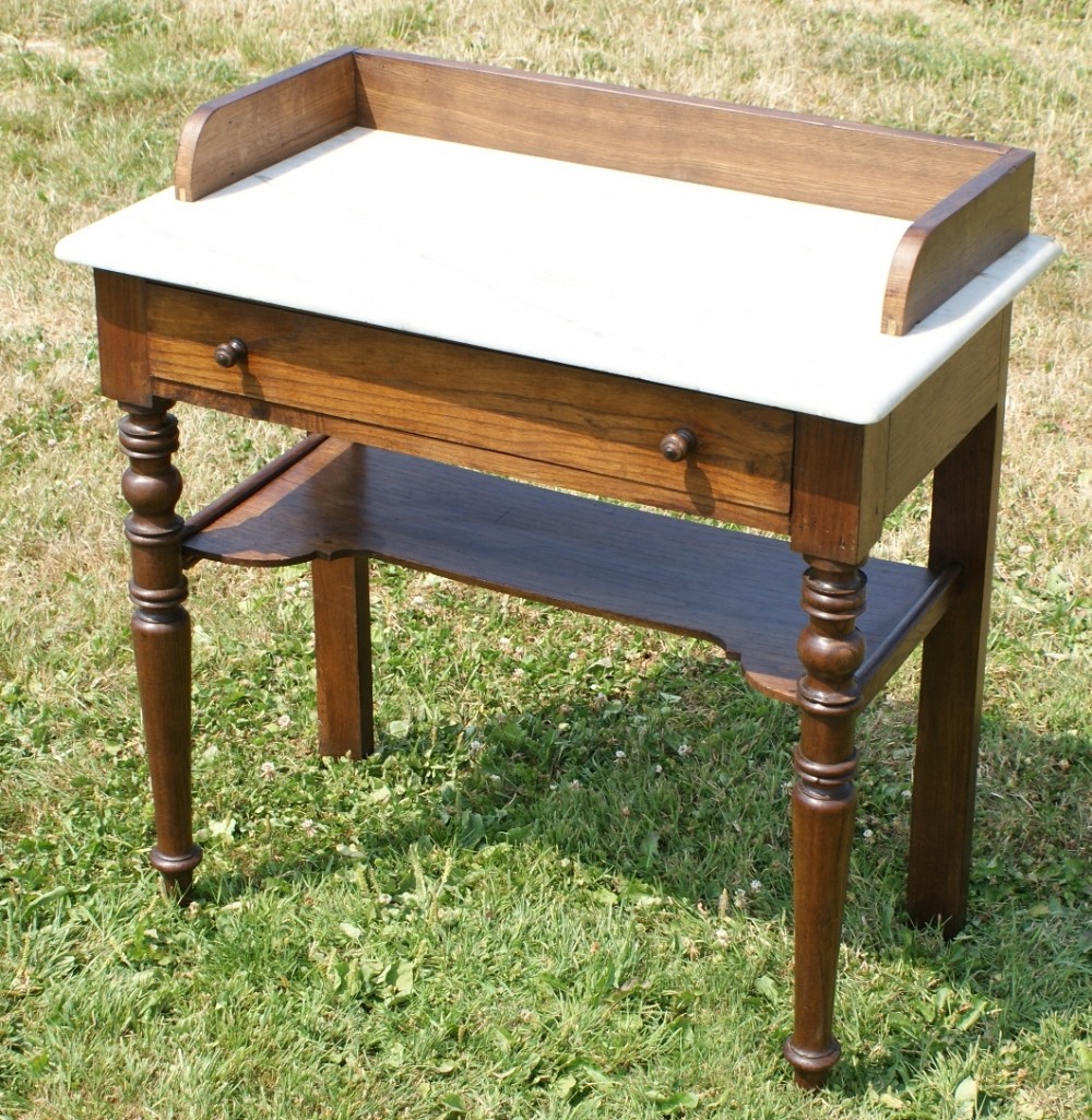 very pretty french oak washstand