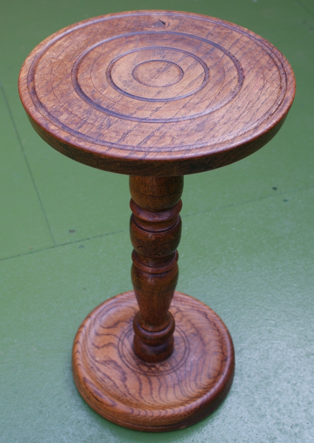 pretty french early 20th century oak wine table