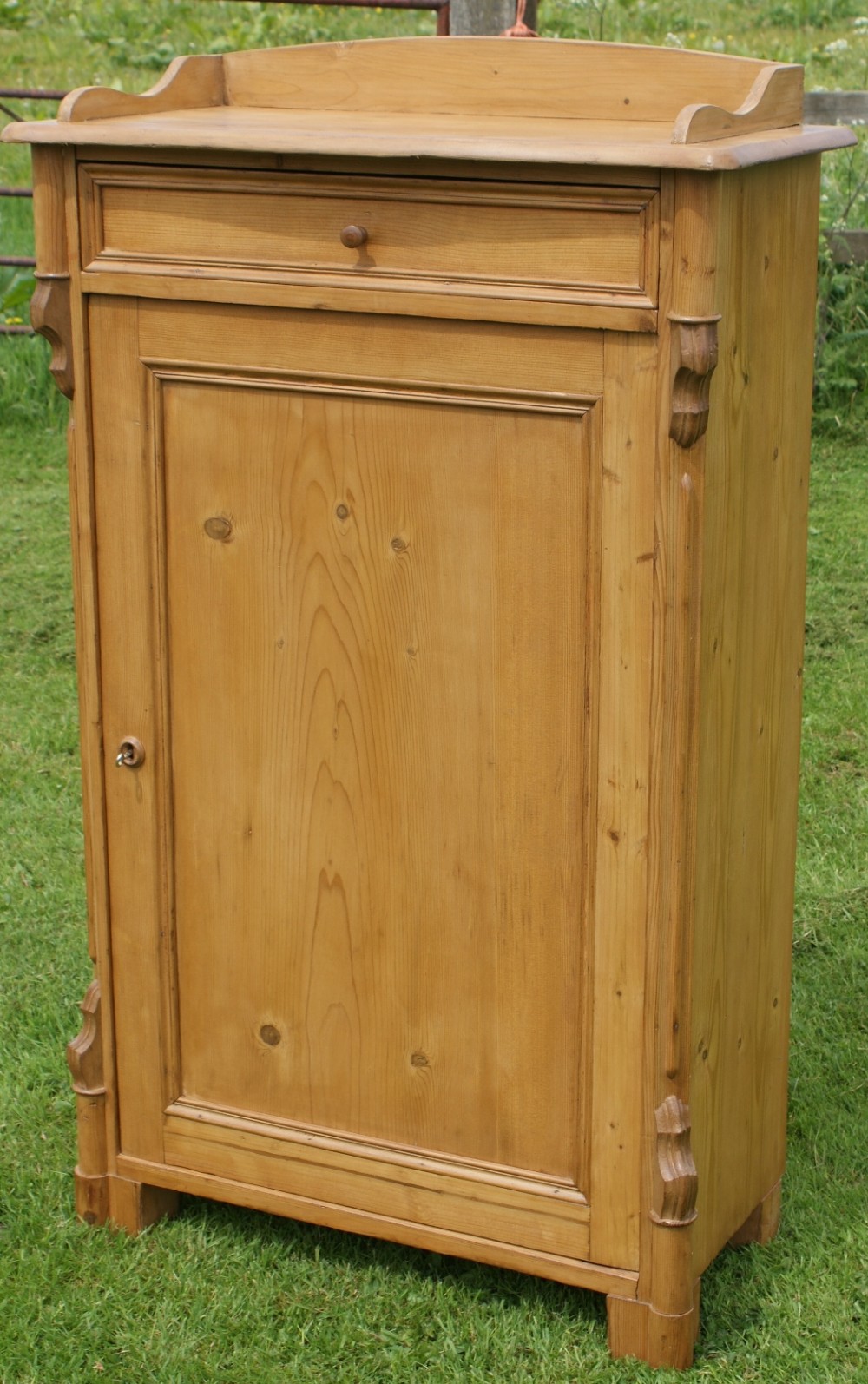 a beautiful early 20th century east german pine cupboard