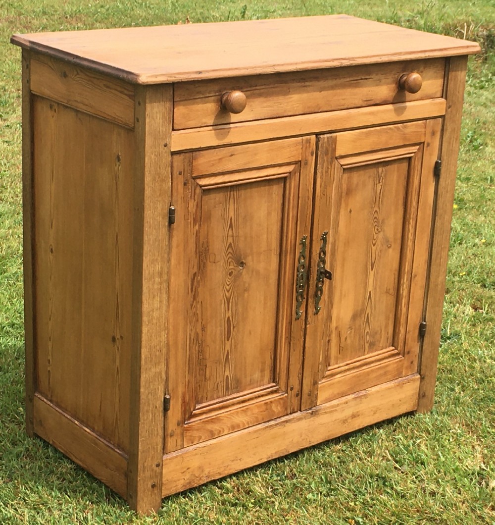 a 19th century french stripped pine and oak dresser base sideboard